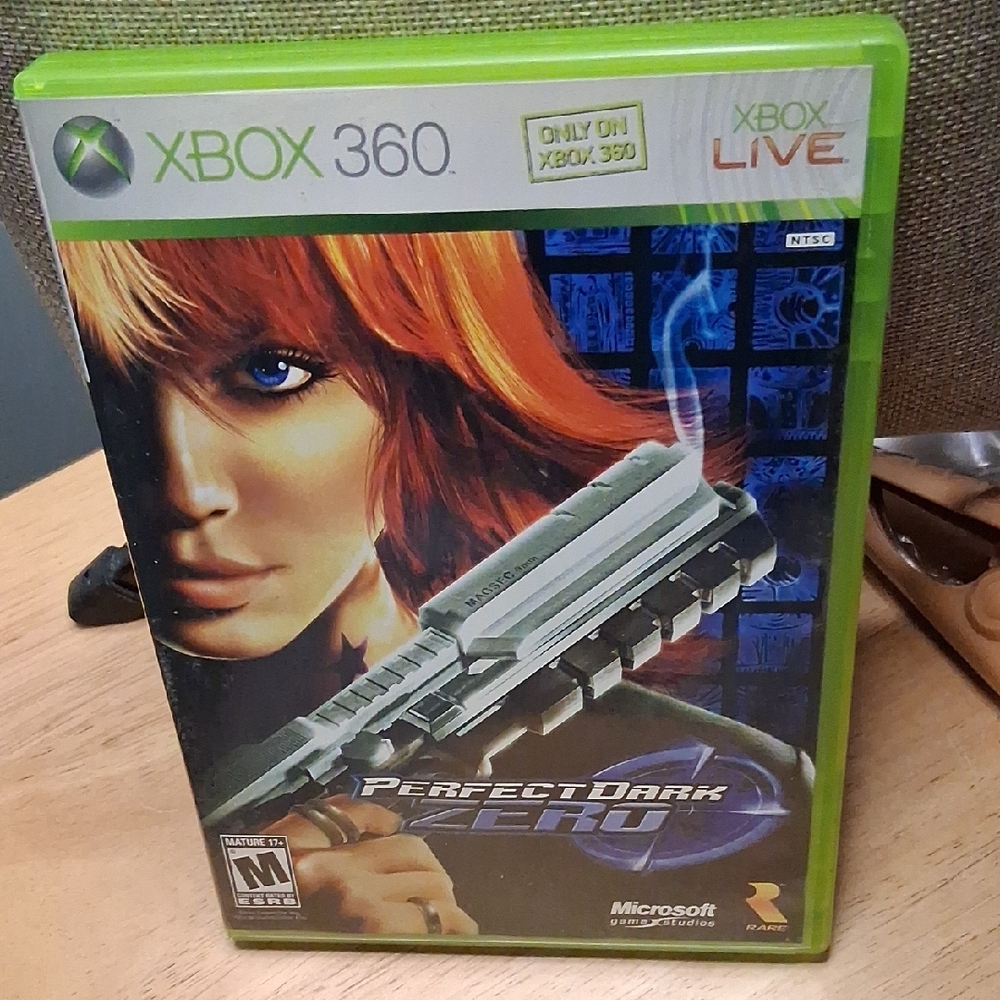 Perfect Dark Zero for Xbox 360 - Green Case